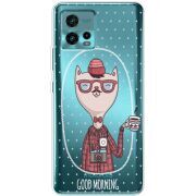 Прозрачный чехол BoxFace Motorola G72 Good Morning