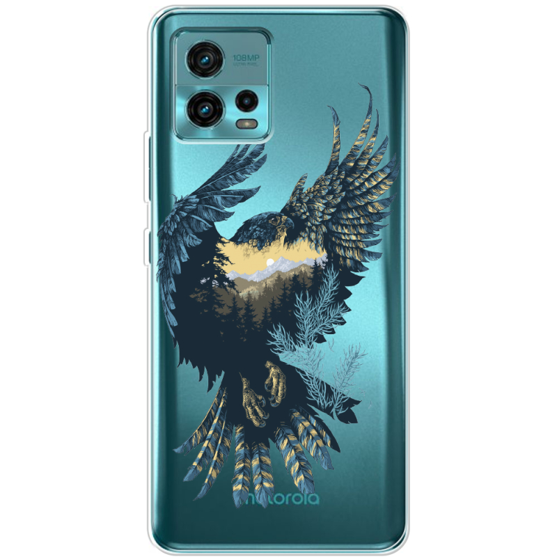 Прозрачный чехол BoxFace Motorola G72 Eagle