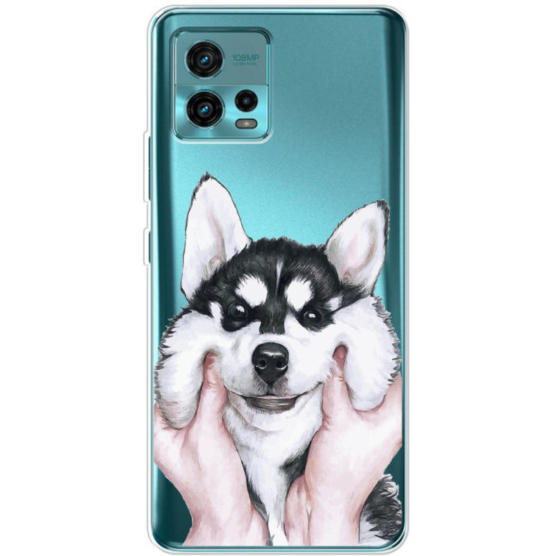 Прозрачный чехол BoxFace Motorola G72 Husky