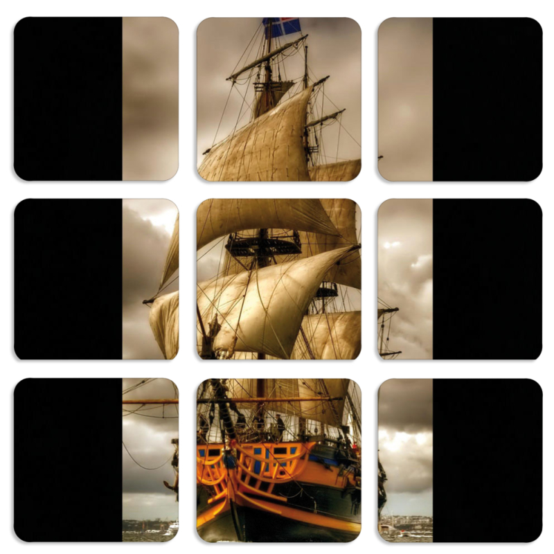 Магнитные фотопазлы 50 на 50 набор 9 штук 