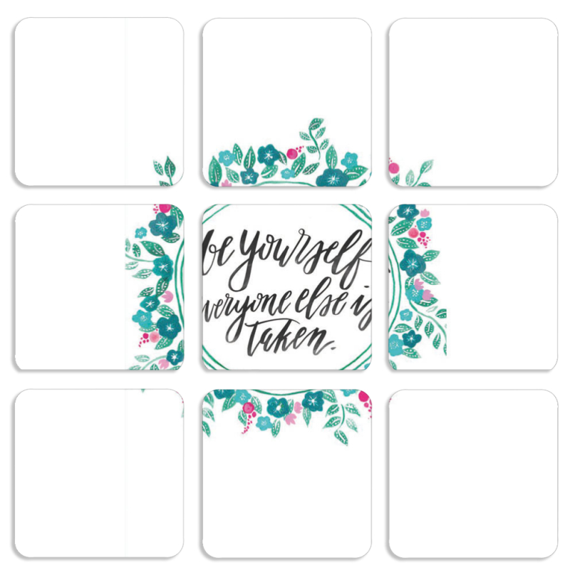 Магнитные фотопазлы 50 на 50 набор 9 штук 