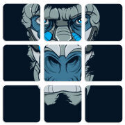 Магнитные фотопазлы 50 на 50 набор 9 штук 