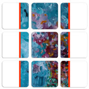 Магнитные фотопазлы 50 на 50 набор 9 штук 