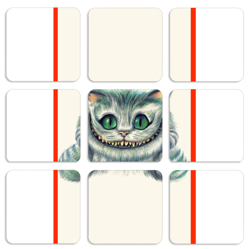 Магнитные фотопазлы 50 на 50 набор 9 штук 