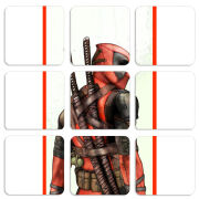 Магнитные фотопазлы 50 на 50 набор 9 штук 