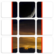 Магнитные фотопазлы 50 на 50 набор 9 штук 