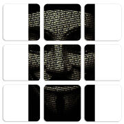 Магнитные фотопазлы 50 на 50 набор 9 штук 