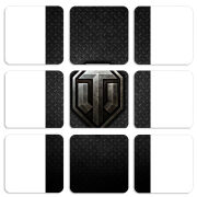 Магнитные фотопазлы 50 на 50 набор 9 штук 