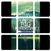 Магнитные фотопазлы 50 на 50 набор 9 штук 