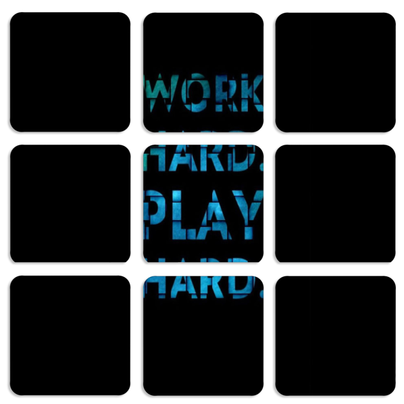 Магнитные фотопазлы 50 на 50 набор 9 штук 