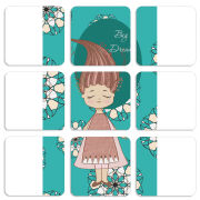 Магнитные фотопазлы 50 на 50 набор 9 штук Dream Girl