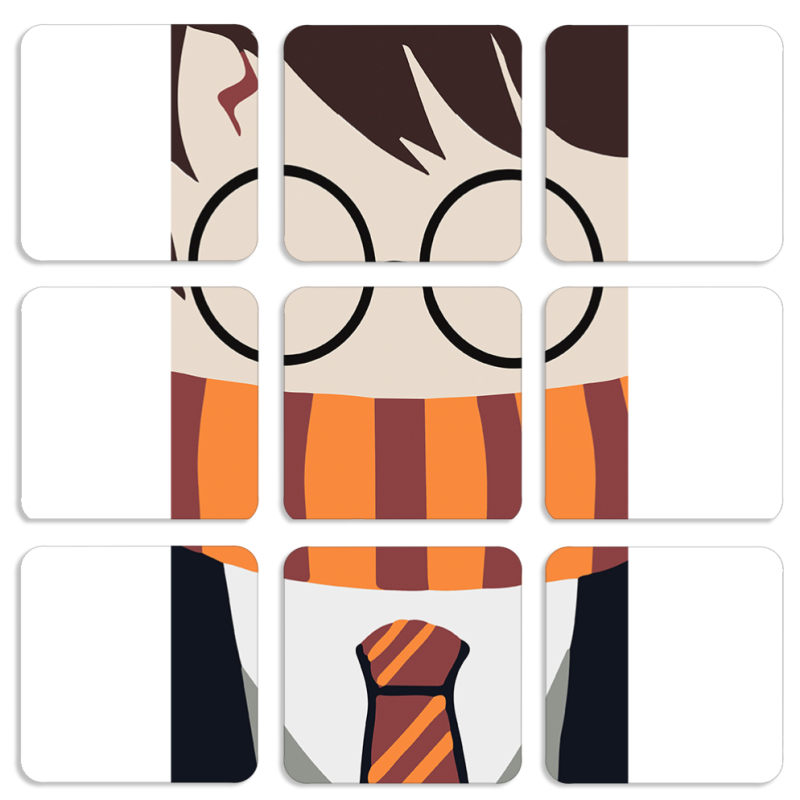 Магнитные фотопазлы 50 на 50 набор 9 штук Harry