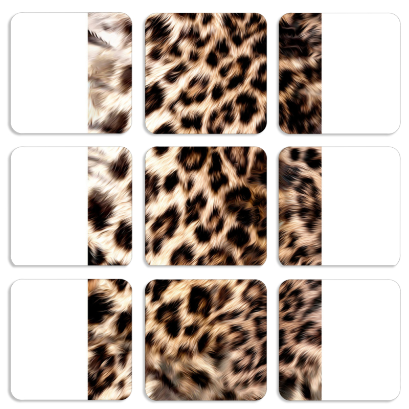 Магнитные фотопазлы 50 на 50 набор 9 штук 