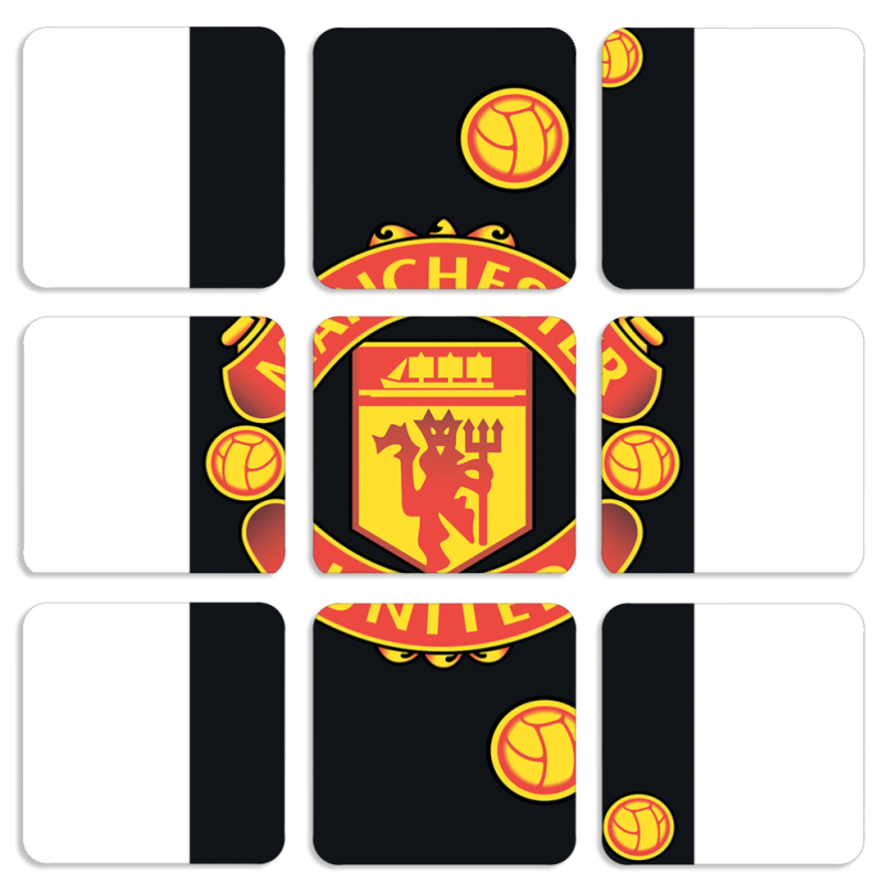 Магнитные фотопазлы 50 на 50 набор 9 штук FC Manchester-U