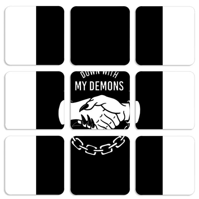 Магнитные фотопазлы 50 на 50 набор 9 штук 