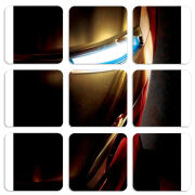 Магнитные фотопазлы 50 на 50 набор 9 штук 