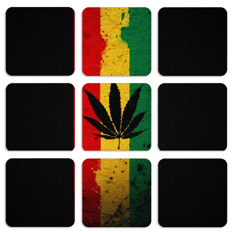 Магнитные фотопазлы 50 на 50 набор 9 штук 