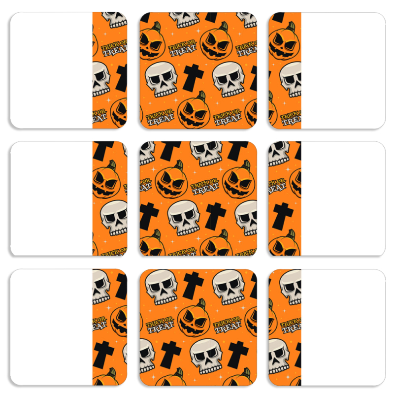 Магнитные фотопазлы 50 на 50 набор 9 штук Halloween Trick or Treat