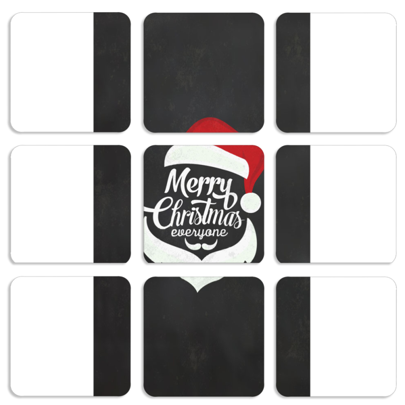 Магнитные фотопазлы 50 на 50 набор 9 штук 