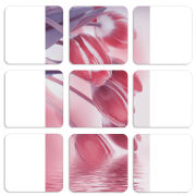 Магнитные фотопазлы 50 на 50 набор 9 штук 