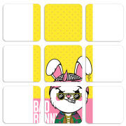 Магнитные фотопазлы 50 на 50 набор 9 штук 