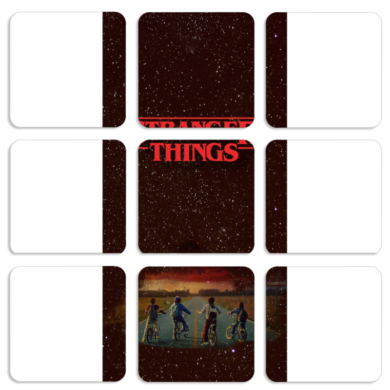 Магнитные фотопазлы 50 на 50 набор 9 штук 