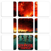 Магнитные фотопазлы 50 на 50 набор 9 штук 