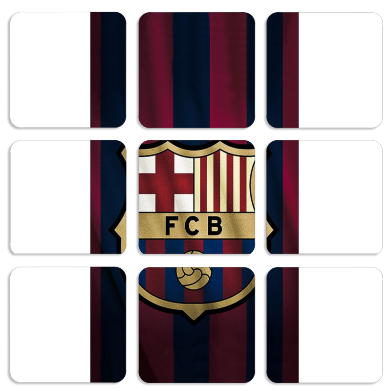 Магнитные фотопазлы 50 на 50 набор 9 штук 