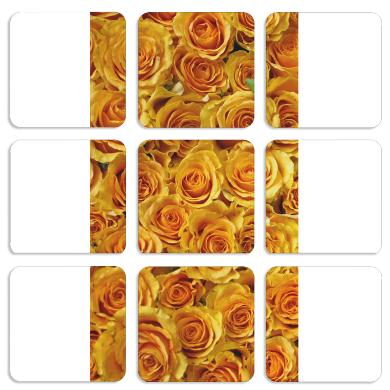 Магнитные фотопазлы 50 на 50 набор 9 штук 