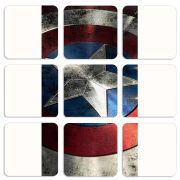 Магнитные фотопазлы 50 на 50 набор 9 штук 