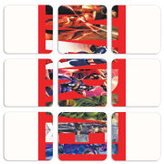 Магнитные фотопазлы 50 на 50 набор 9 штук 