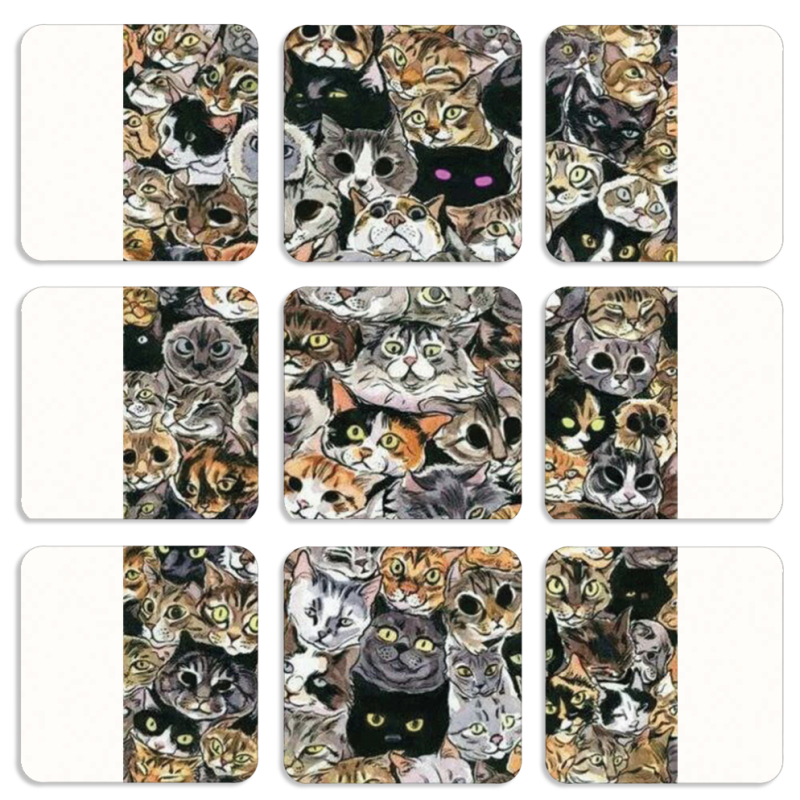 Магнитные фотопазлы 50 на 50 набор 9 штук 