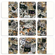 Магнитные фотопазлы 50 на 50 набор 9 штук 