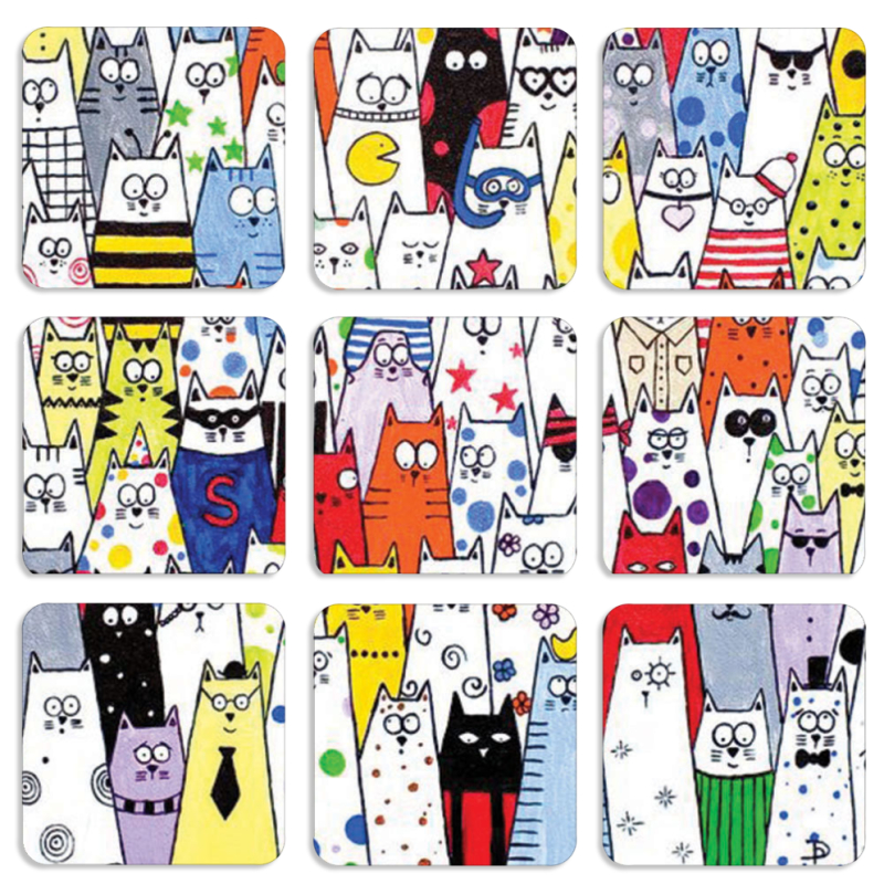 Магнитные фотопазлы 50 на 50 набор 9 штук 