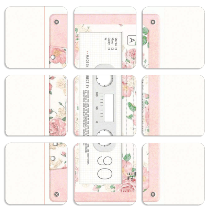 Магнитные фотопазлы 50 на 50 набор 9 штук 