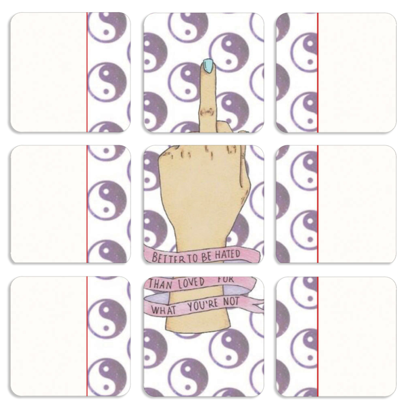 Магнитные фотопазлы 50 на 50 набор 9 штук 