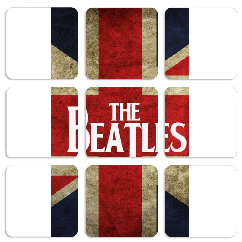 Магнитные фотопазлы 50 на 50 набор 9 штук 