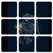 Магнитные фотопазлы 50 на 50 набор 9 штук 