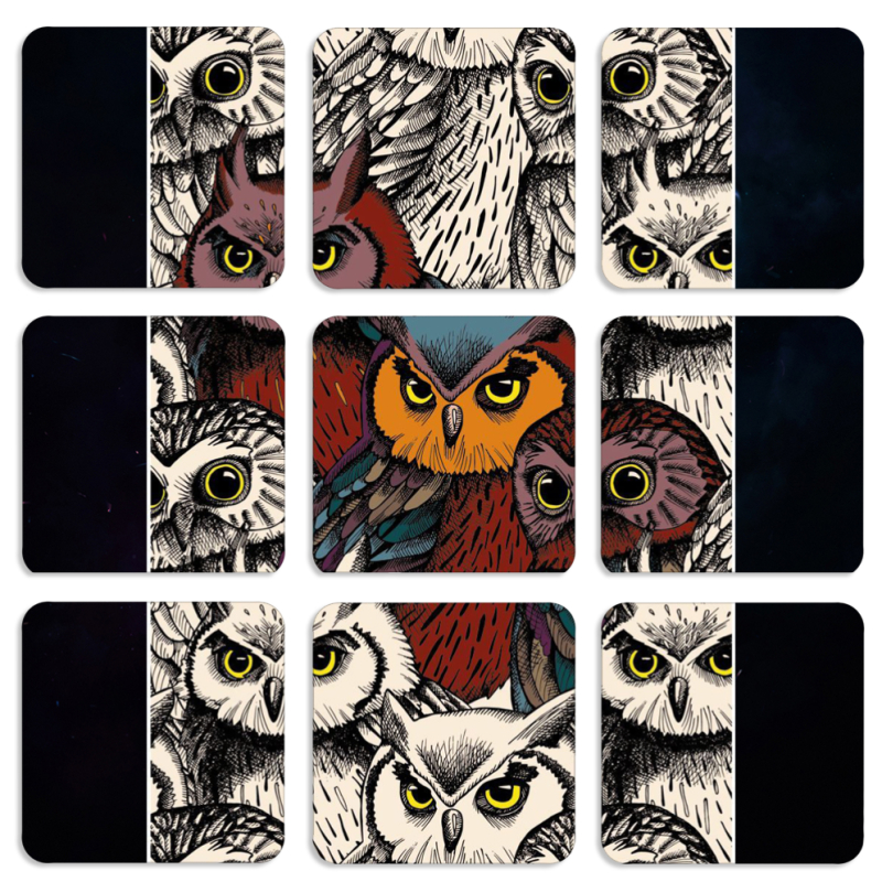 Магнитные фотопазлы 50 на 50 набор 9 штук 