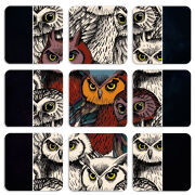 Магнитные фотопазлы 50 на 50 набор 9 штук 