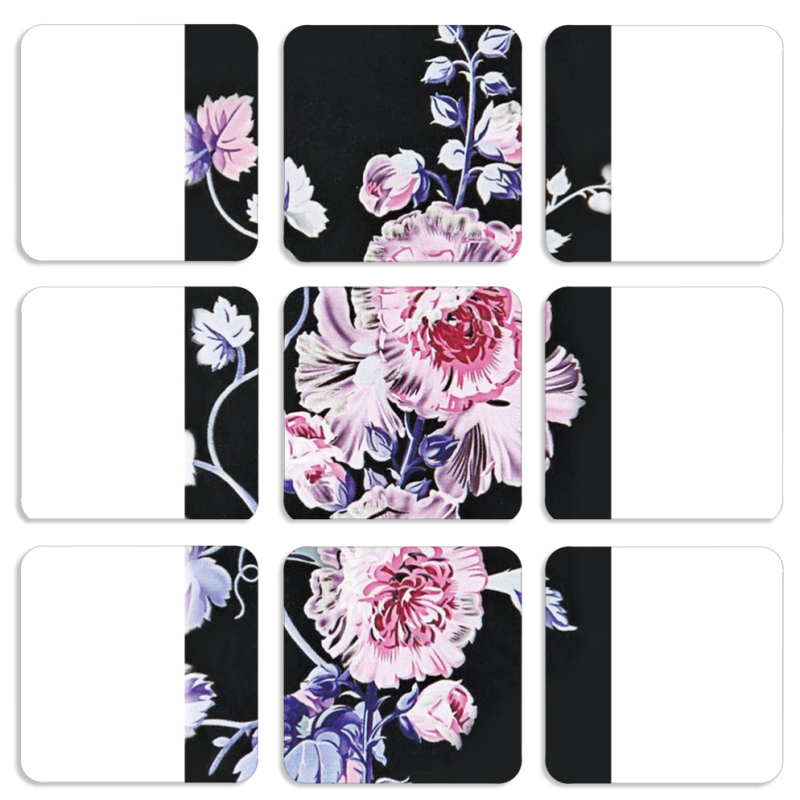 Магнитные фотопазлы 50 на 50 набор 9 штук 