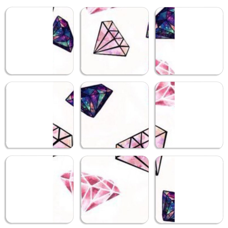 Магнитные фотопазлы 50 на 50 набор 9 штук 