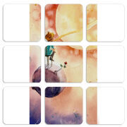 Магнитные фотопазлы 50 на 50 набор 9 штук 