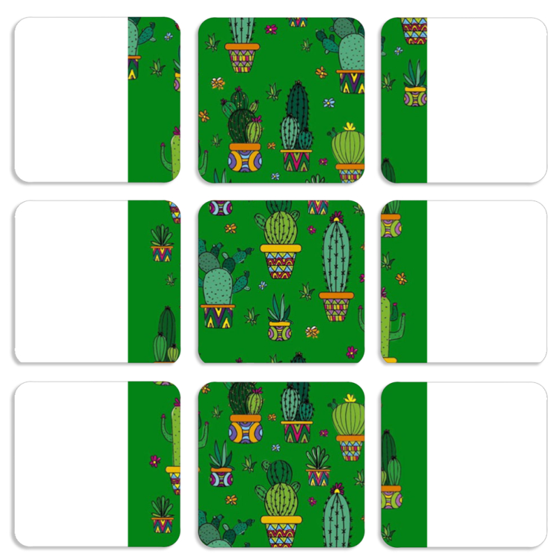 Магнитные фотопазлы 50 на 50 набор 9 штук 