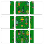 Магнитные фотопазлы 50 на 50 набор 9 штук 