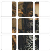 Магнитные фотопазлы 50 на 50 набор 9 штук 