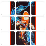 Магнитные фотопазлы 50 на 50 набор 9 штук 