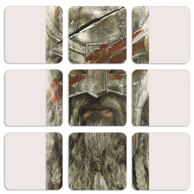 Магнитные фотопазлы 50 на 50 набор 9 штук 