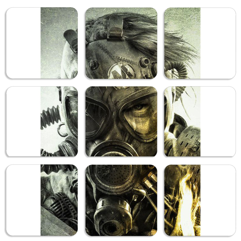 Магнитные фотопазлы 50 на 50 набор 9 штук 