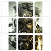 Магнитные фотопазлы 50 на 50 набор 9 штук 